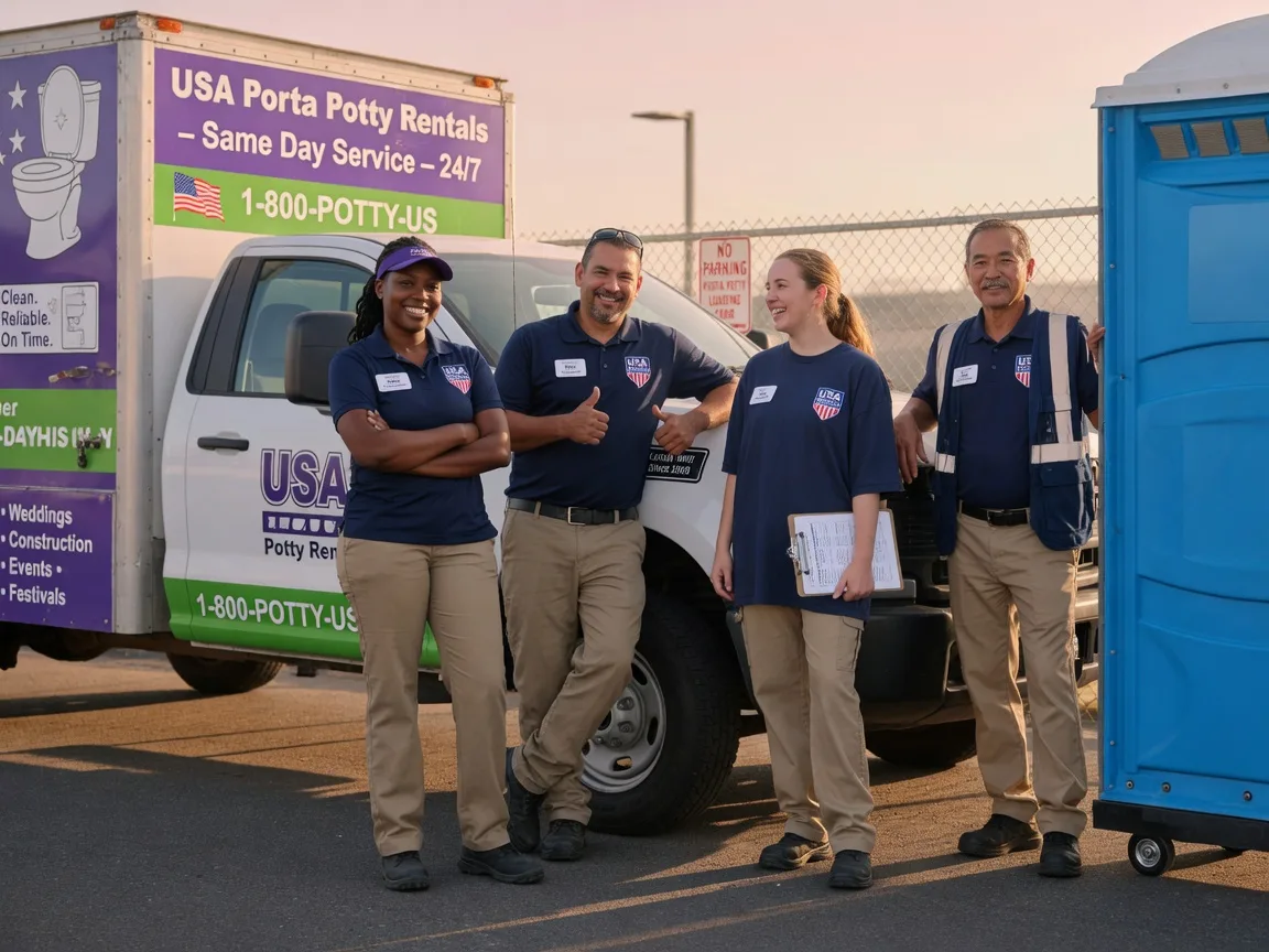 Porta Potty Rental company in Marine City, MI